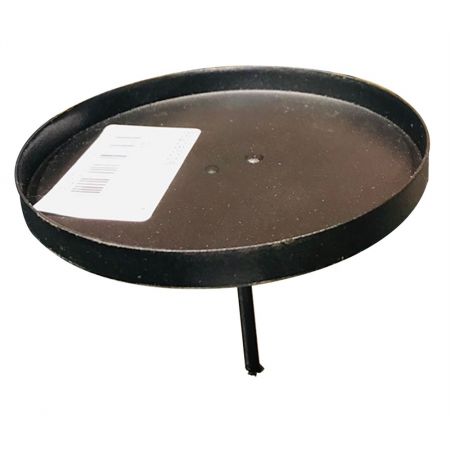 Hobby Candle Hold. 2pc D8.5h8.2 Black