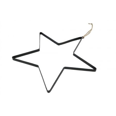 Hang. Star Floral L35.0w35.0 Black
