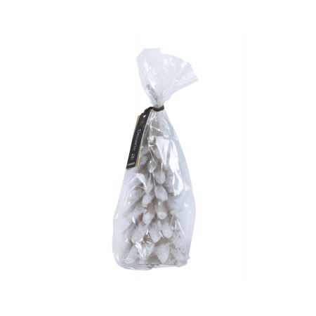 Kaars kerstboom d8h16.5cm lichtgrs
