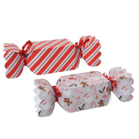 Giftbox papier l6b22h6cm diverse soorten 3ST