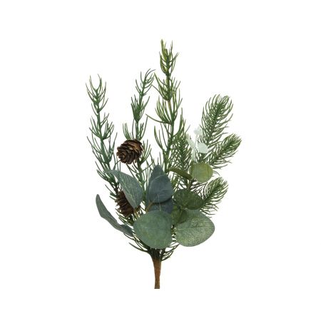 Spray deco blad den.appel h38cm groen