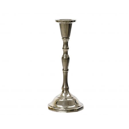 Kandelaar aluminium l9b9h20cm goud
