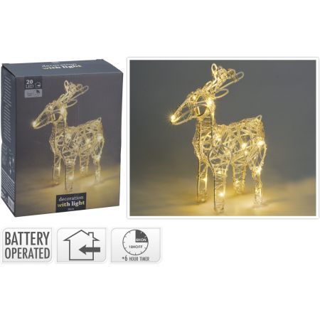RENDIER ACRYL 20CM 20 LED