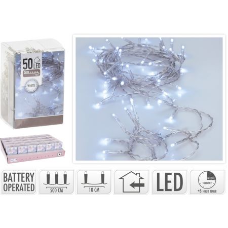 LEDLAMPJES 50STS BO WIT MET TI