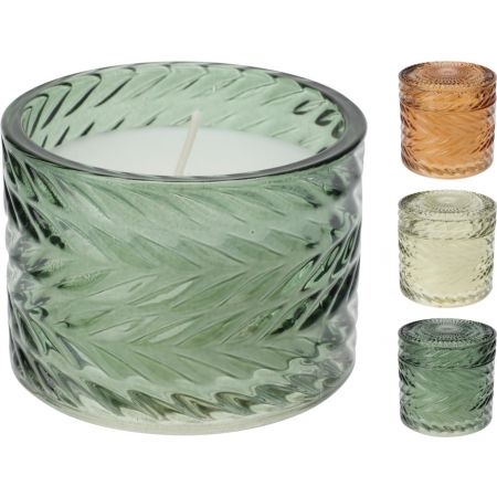 GEURKAARS IN GLAS 8CM 3ASS