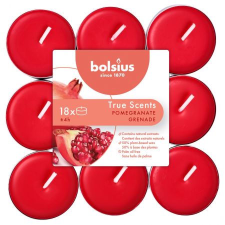 Geurlichten Flatpack 18 stuks Pomegranate