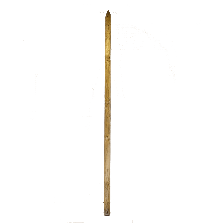 Boompaal dik ø 7cm 250 cm lang