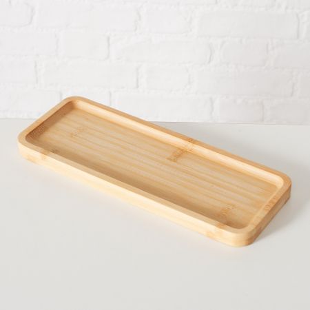 Dienblad Baldo, B 10 cm, Bamboe (Phyllostachys edulis), Effen, Natuur