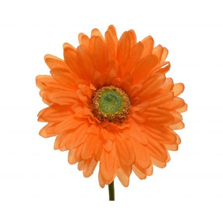 Gerbera polyester oranje H.50cm
D.10cm