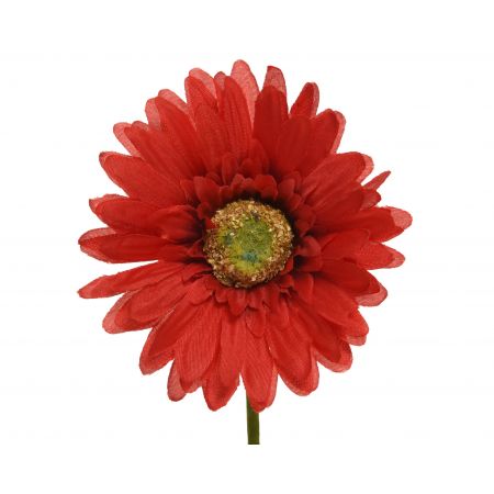 Gerbera polyester rood H.50cm
D.10cm