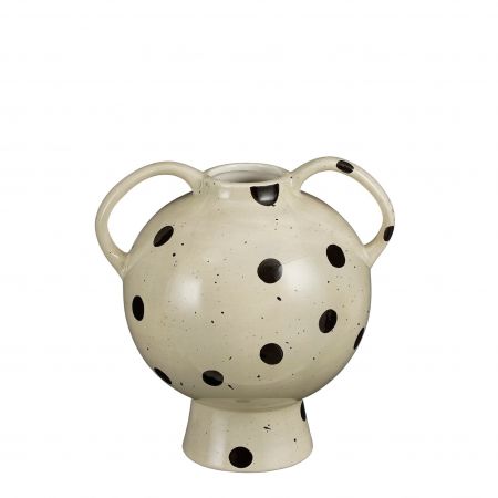 Gala vaas wit - l22xb18xh23cm
