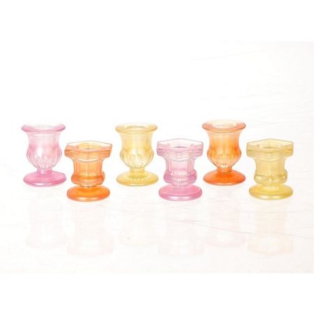 Kandelaar Toez 6 Ass.  L-5 W-5 H-5.5 D-5 Assorted