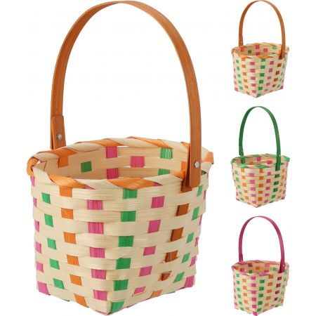 MAND 19X15X13CM 3ASS BAMBOE