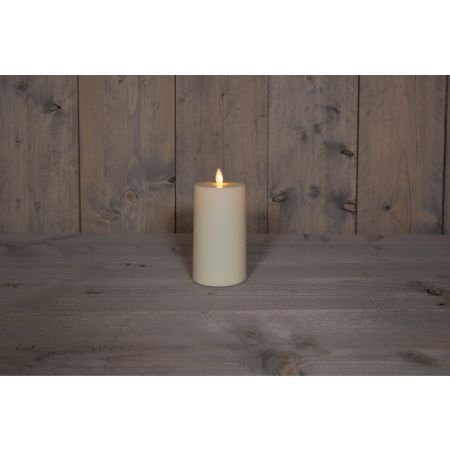 B.O.T. BUITENKAARS BEWEGENDE VLAM 8X16CM IVOOR 2XC (500H) 6/18U TIMER