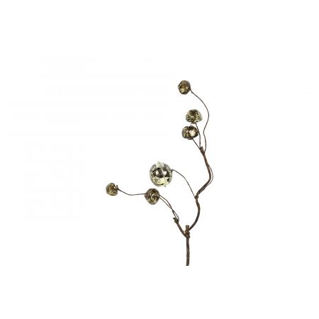 Kerstbeltak S goud L5B15H40CM