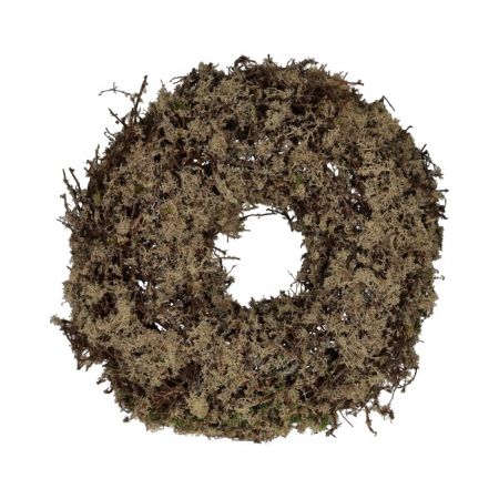 Wreath Bonsai Jumbo H22D50 Natural