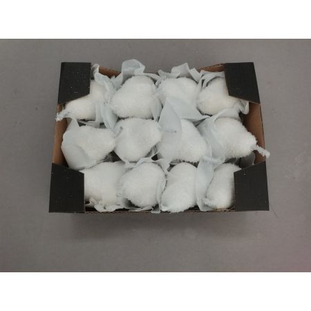 Pear Doyenne Wax Snow H6.5D6 White
