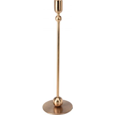 KANDELAAR 33CM GOUD