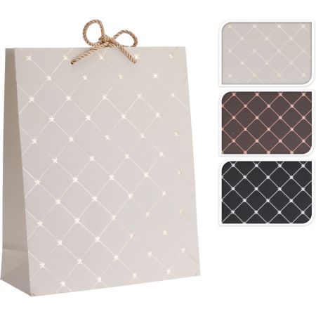 GESCHENKTAS KERST SMALL 3ASS KLEUREN