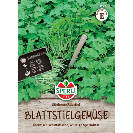 Blattstielgemüsesamen Stielmus/Rübstiel