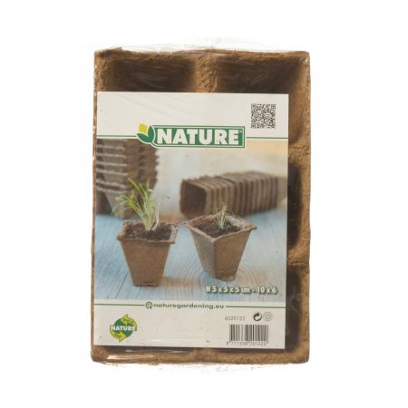 afbreekbare potjes l5 x b5 x h5 cm (10 x 6 stuks)