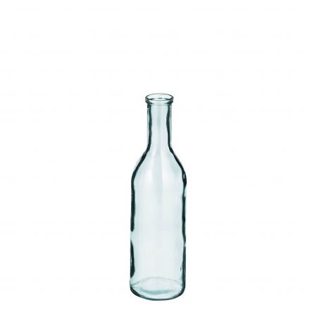 Rioja fles transparant - h50xd15cm
